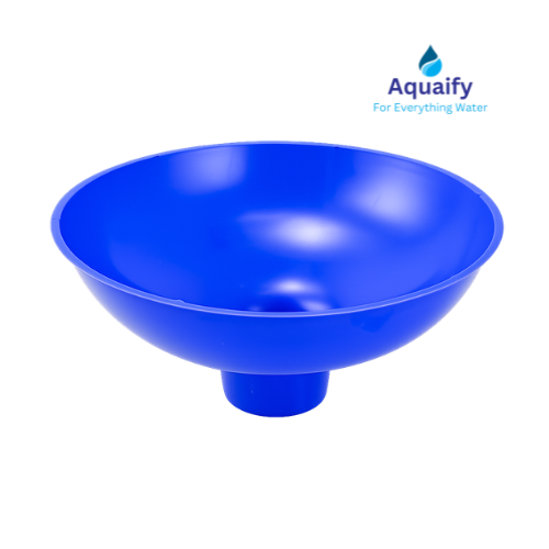 2.5" Neck Resin Vessel Funnel Wide Mouth DI Resin Transfer Funnel for Water Filtration Systems
