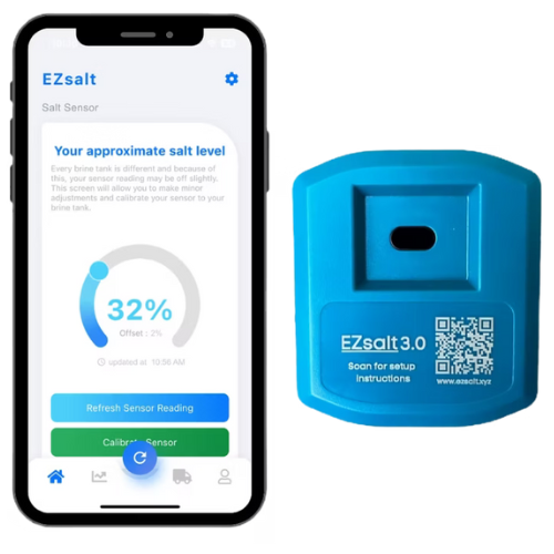 EZsalt Smart Salt Level Sensor – Upgrade Any Water Softener with Remote Monitoring
