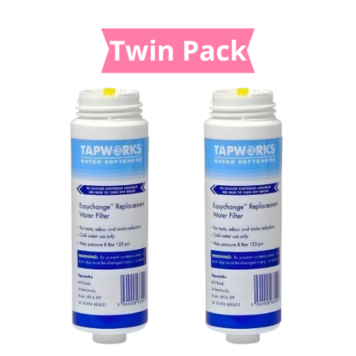 Tapworks Easychange Replacement Water Filter Cartridge – Twin Pack